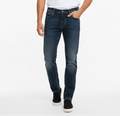 Dirty Black Jeans - Slim Fit