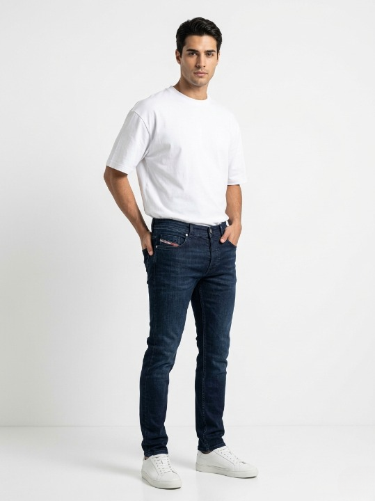 Navy Dinem Jeans - Slim