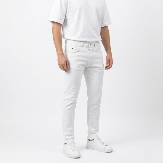 White Dinem Jeans - Slim Fit
